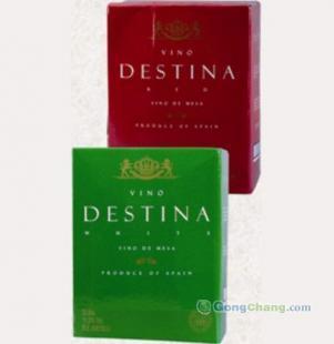 品味陽光西班牙 蒂斯提娜干白葡萄酒3L利樂裝特價促銷